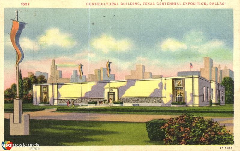 Horticultural Building, Texas Centennial Exposition