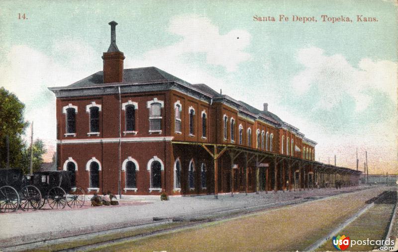 Pictures of Topeka, Kansas, United States: Santa Fe Depot