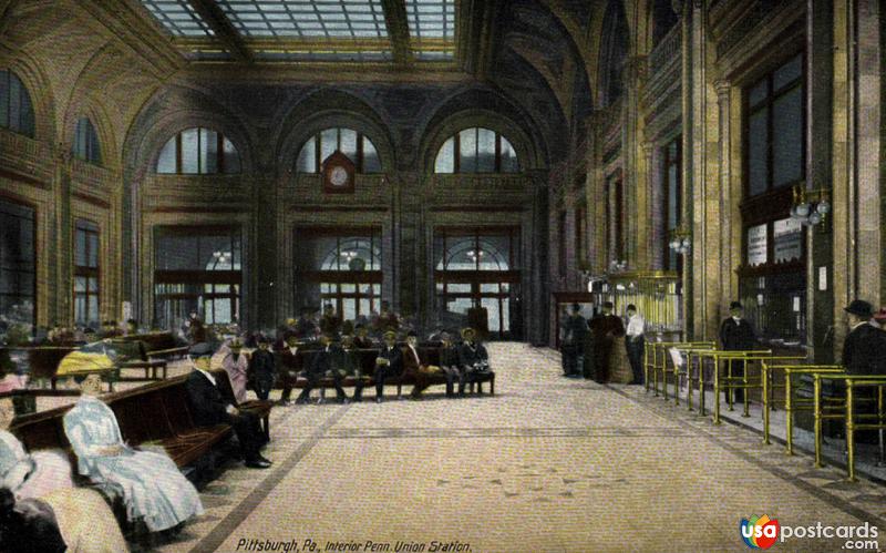 Interior Penn Union Station