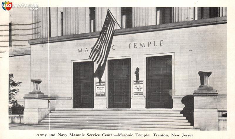 Pictures of Trenton, New Jersey, United States: Army and Navy Masonic Service Center - Masonic Temple