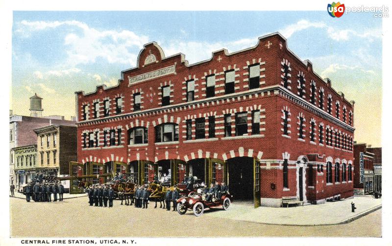 Pictures of Utica, New York, United States: Central Fire Station