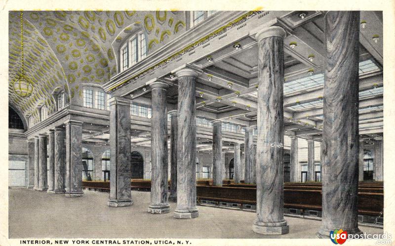 Pictures of Utica, New York, United States: Interior, New York Central Station