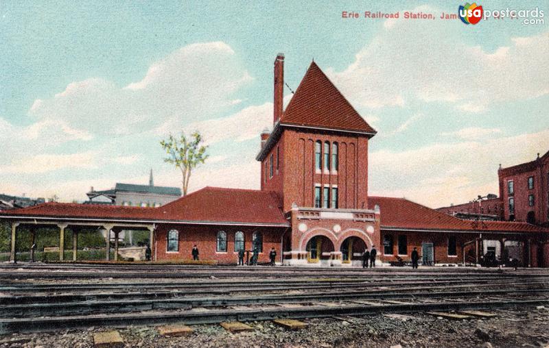 Pictures of Jamestown, New York, United States: Erie Railroad Station