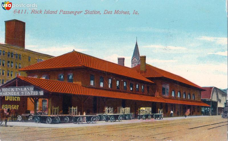 Pictures of Des Moines, Iowa, United States: Rock Island Passenger Station