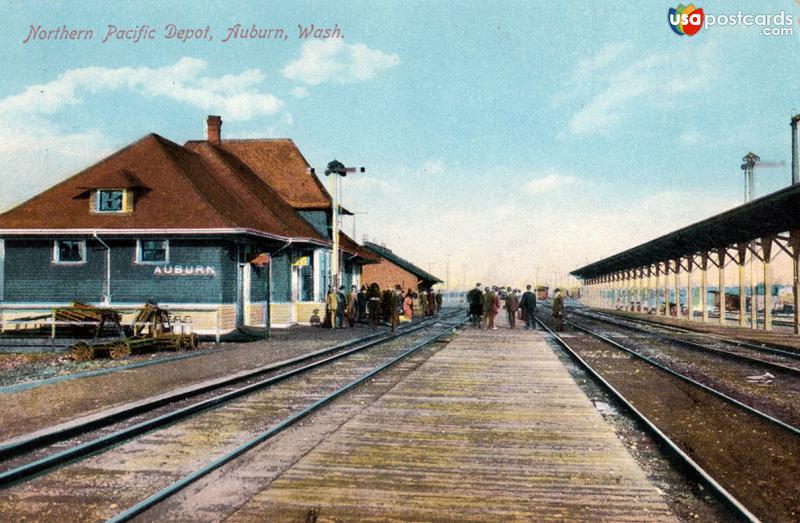 Pictures of Auburn, Washington, United States: Northern Pacific Depot