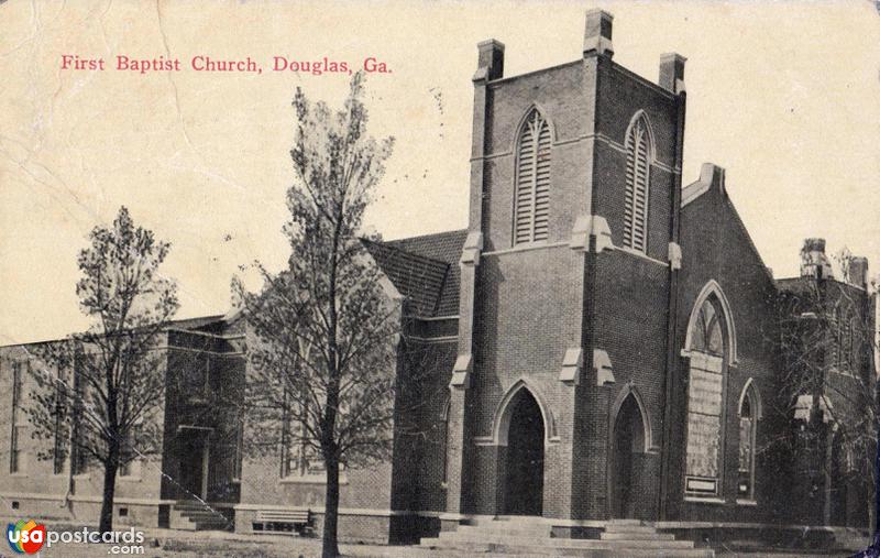 Pictures of Douglas, Georgia, United States: First Baptist Church