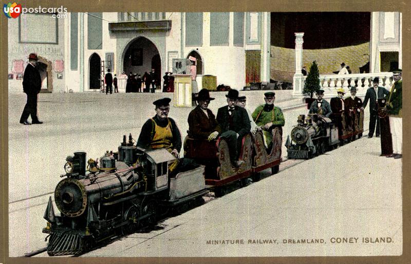 Pictures of Coney Island, New York, United States: Miniature Railway