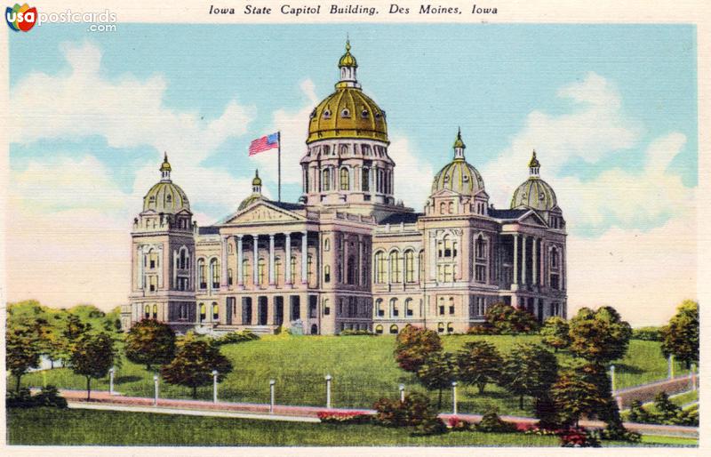 Pictures of Des Moines, Iowa, United States: Iowa State Capitol Building