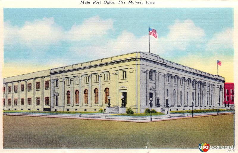 Pictures of Des Moines, Iowa, United States: Main Post Office