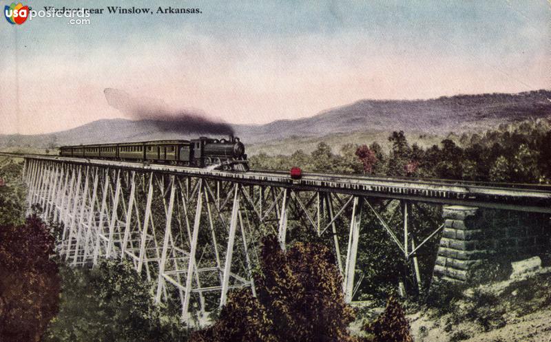 Pictures of Winslow, Arkansas: Viaduct near Winslow