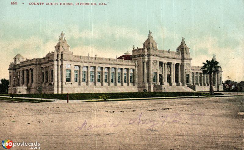 Pictures of Riverside, California: County Court House