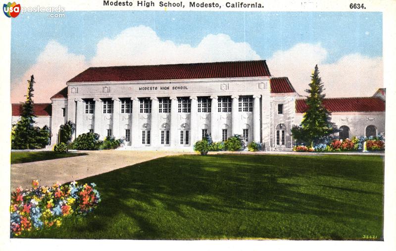 Pictures of Modesto, California: Modesto High School