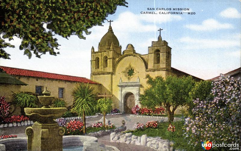 Pictures of Carmel, California: San Carlos Mission