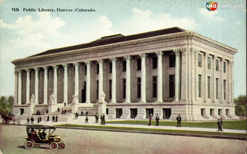Pictures of Denver, Colorado: Public Library