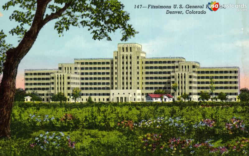 Pictures of Denver, Colorado: Fitzsimons U. S. General Hospital