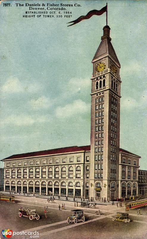 Pictures of Denver, Colorado: The Daniels and Fisher Stores Co.