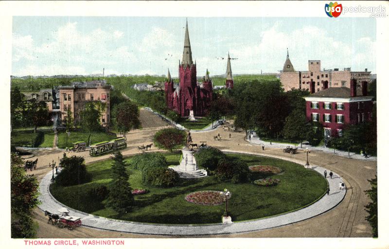 Pictures of Washington, District Of Columbia: Thomas Circle