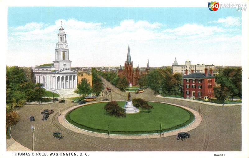 Pictures of Washington, District Of Columbia: Thomas Circle