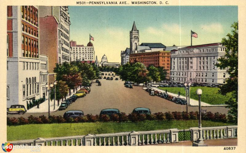 Pictures of Washington, District Of Columbia: Pennsylvania Ave.