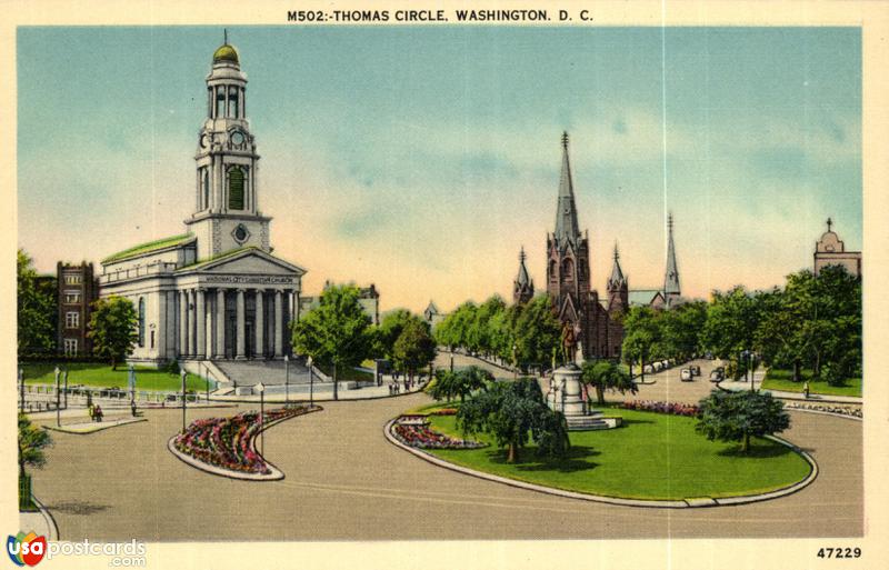 Pictures of Washington, District Of Columbia: Thomas Circle