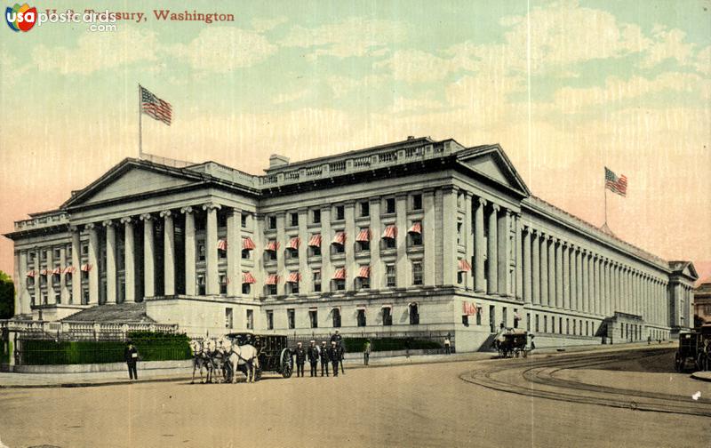 Pictures of Washington, District Of Columbia: U. S. Treasury