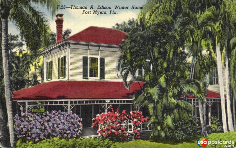 Pictures of Fort Myers, Florida: Thomas A. Edison Winter Home