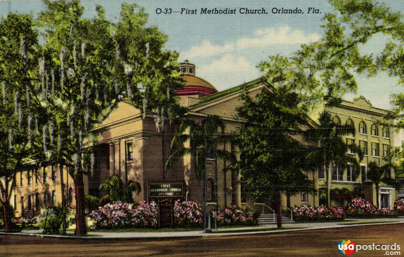 Pictures of Orlando, Florida: First Methodist Church