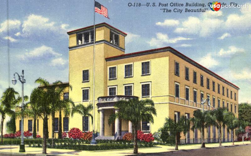 Pictures of Orlando, Florida: U. S. Post Office Building / The City Beautiful