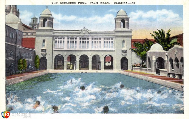 Pictures of Palm Beach, Florida: The Breakers Pool