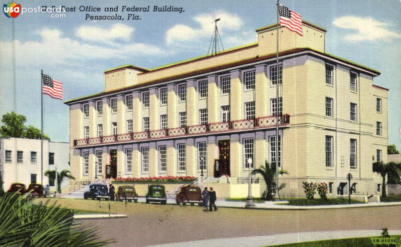 Pictures of Pensacola, Florida: U. S. Post Office and Federal Building