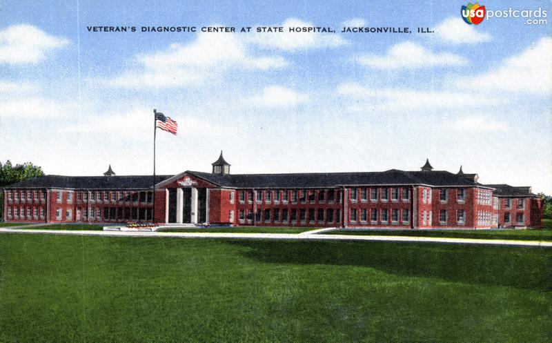 Pictures of Jacksonville, Illinois: Veteran´s Diagnostic Center at State Hospital