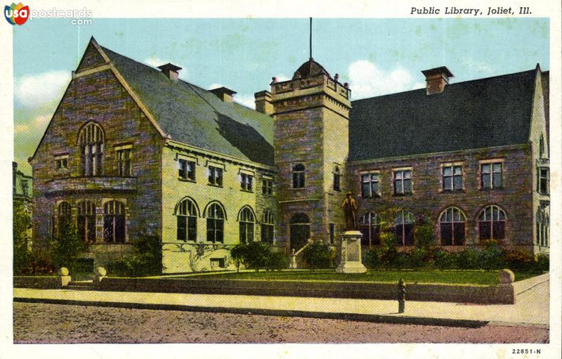 Pictures of Joliet, Illinois: Public Library