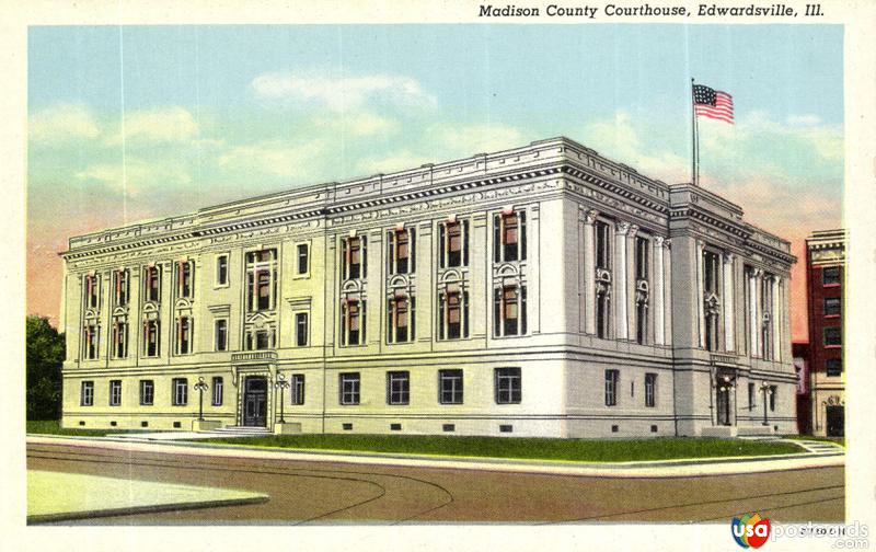 Pictures of Edwardsville, Illinois: Madison County Courthouse