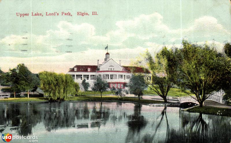 Pictures of Elgin, Illinois: Upper Lake, Lord´s Park