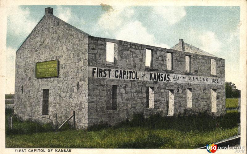 Pictures of Pawnee, Kansas: First Capitol of Kansas