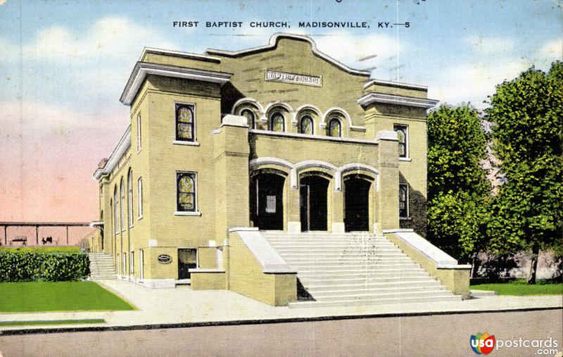 Pictures of Madisonville, Kentucky: First Baptist Church