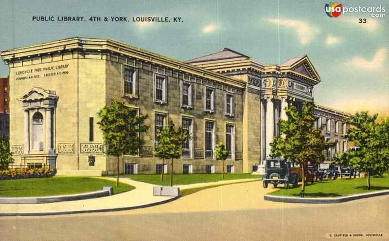 Pictures of Louisville, Kentucky: Public Library