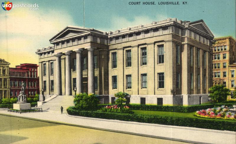 Pictures of Louisville, Kentucky: Court House