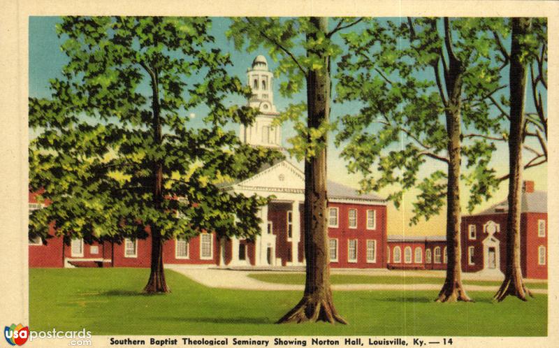 Pictures of Louisville, Kentucky: Southern Baptist Theological Seminary Showing Norton Hall