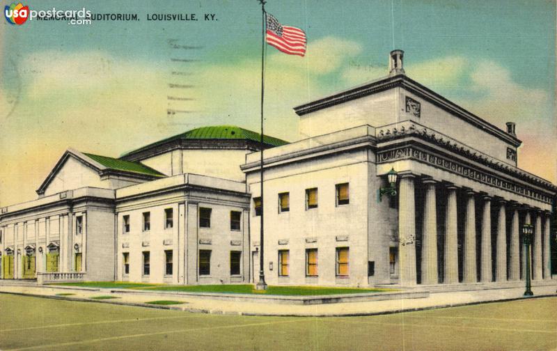 Pictures of Louisville, Kentucky: Memorial Auditorium