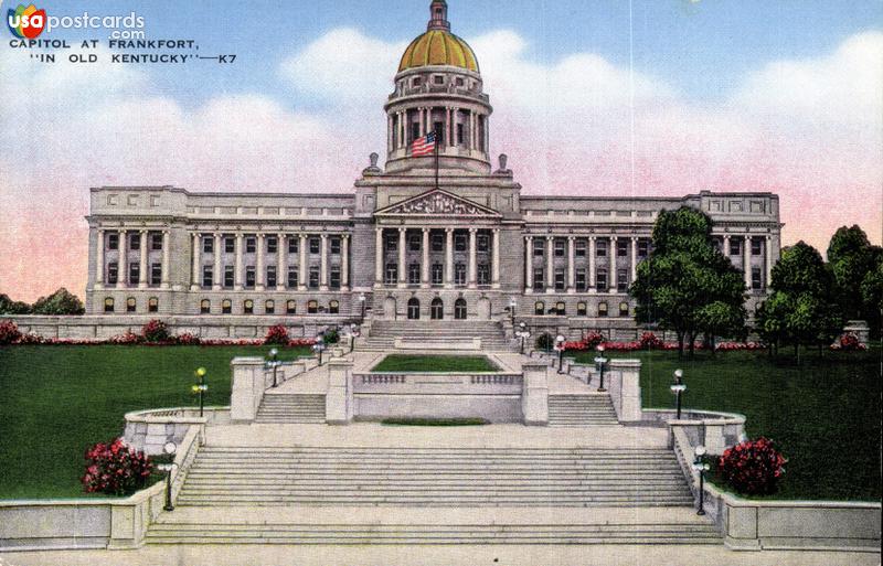 Pictures of Frankfort, Kentucky: Capitol At Frankfort