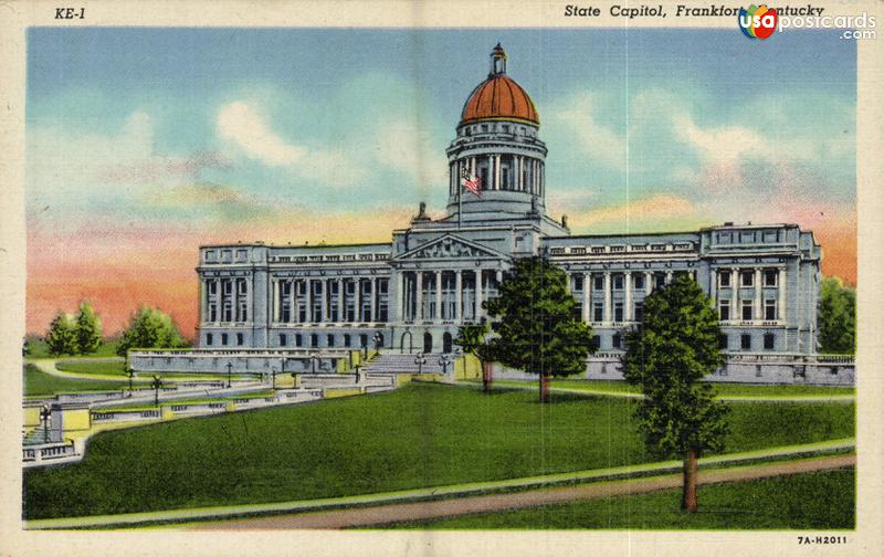 Pictures of Frankfort, Kentucky: State Capitol