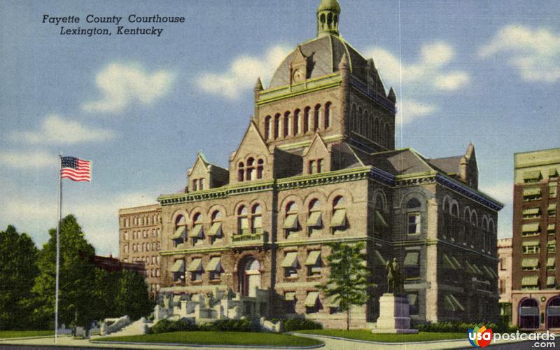 Pictures of Lexington, Kentucky: Fayette County Courthouse