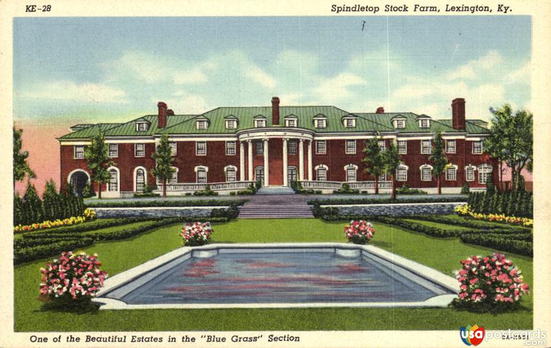 Pictures of Lexington, Kentucky: Spindletop Stock Farm