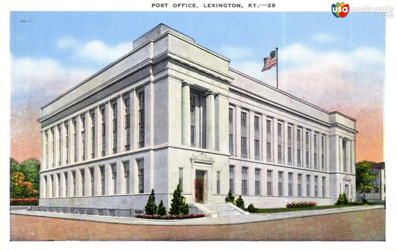 Pictures of Lexington, Kentucky: Post Office