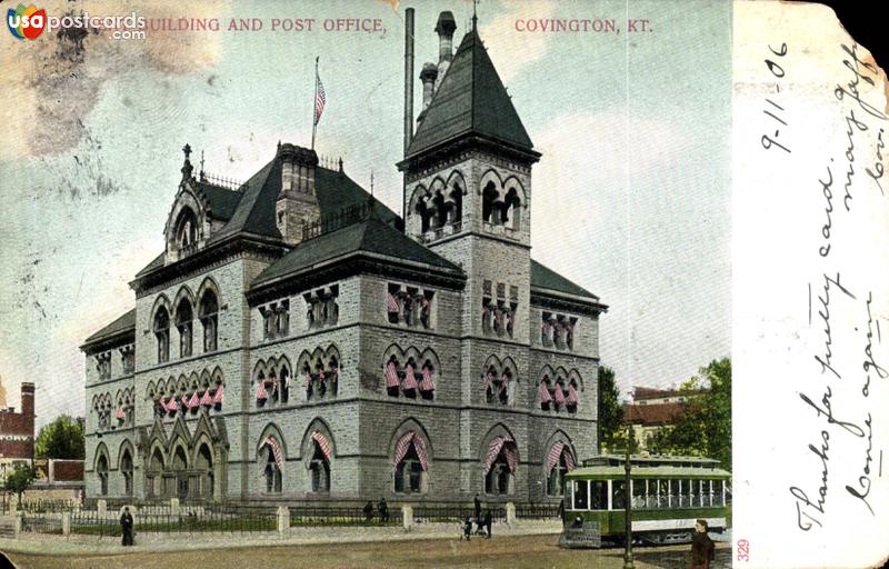 Pictures of Covington, Kentucky: Government Building and Post Office