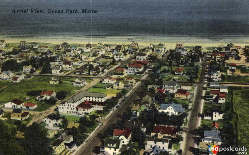 Pictures of Ocean Park, Maine: Aerial View, Ocean Park