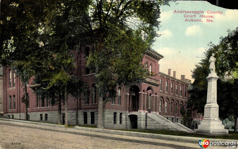 Pictures of Auburn, Maine: Androscoggin County Court House