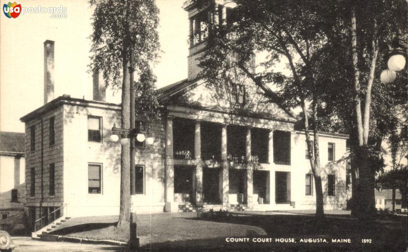 Pictures of Augusta, Maine: County Court House