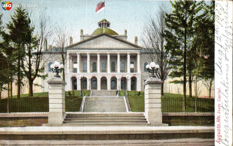 Pictures of Augusta, Maine: State Capitol